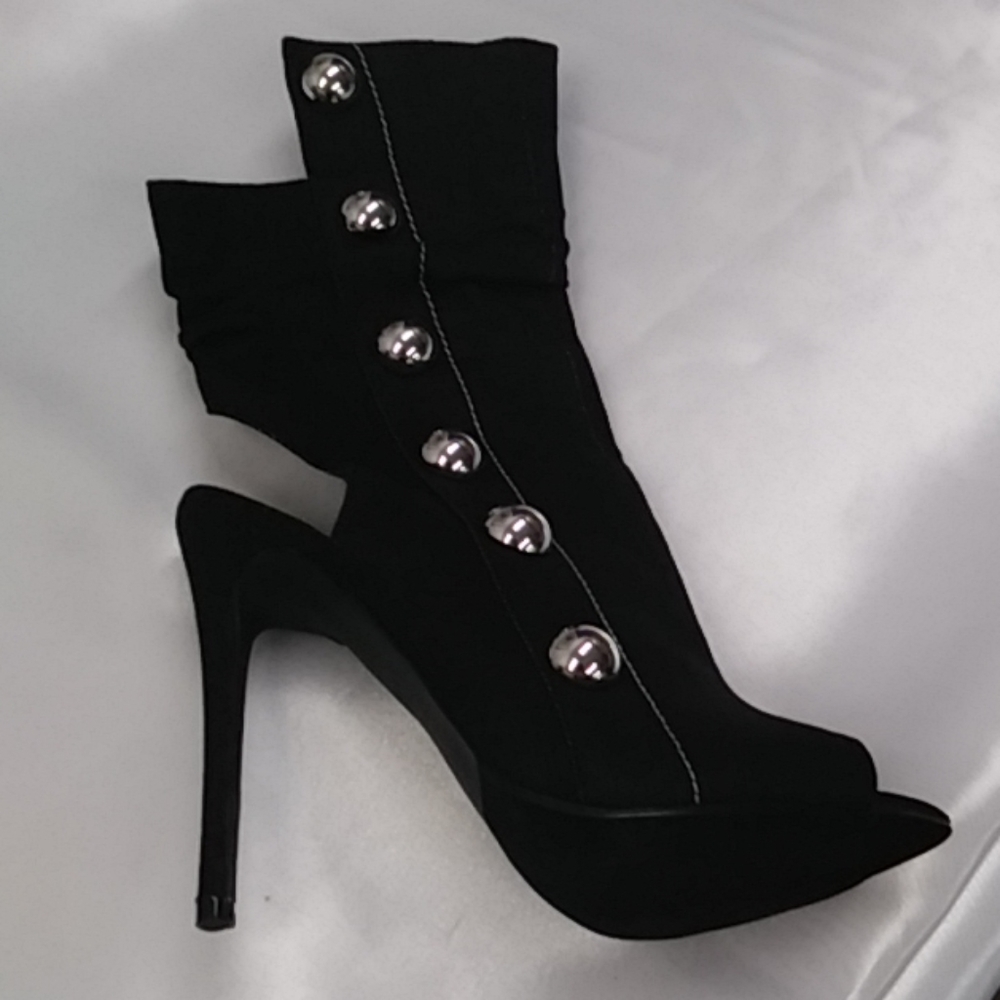 High Heel Bootie Shoes - Picture 2 of 5